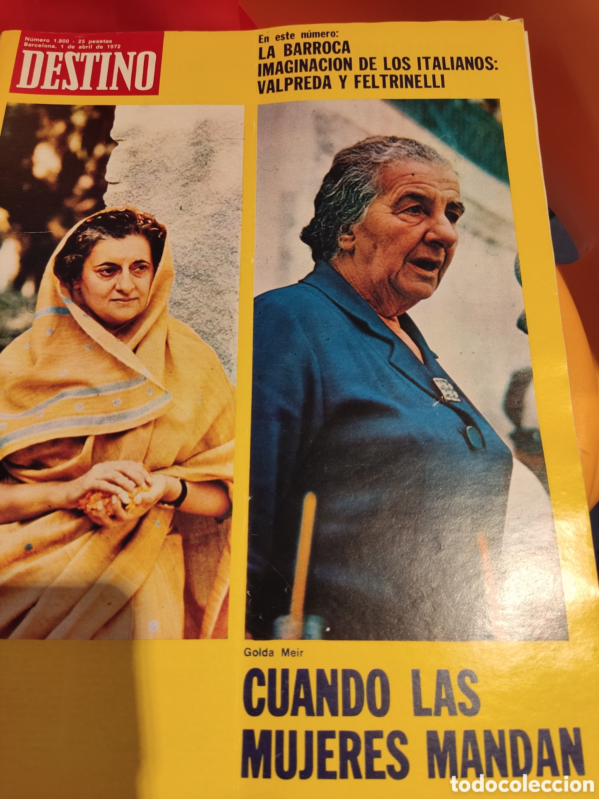 Coleccionismo de Revista Destino: Revista DESTINO (1972) nros 1787 a 1839 (falta 1823)