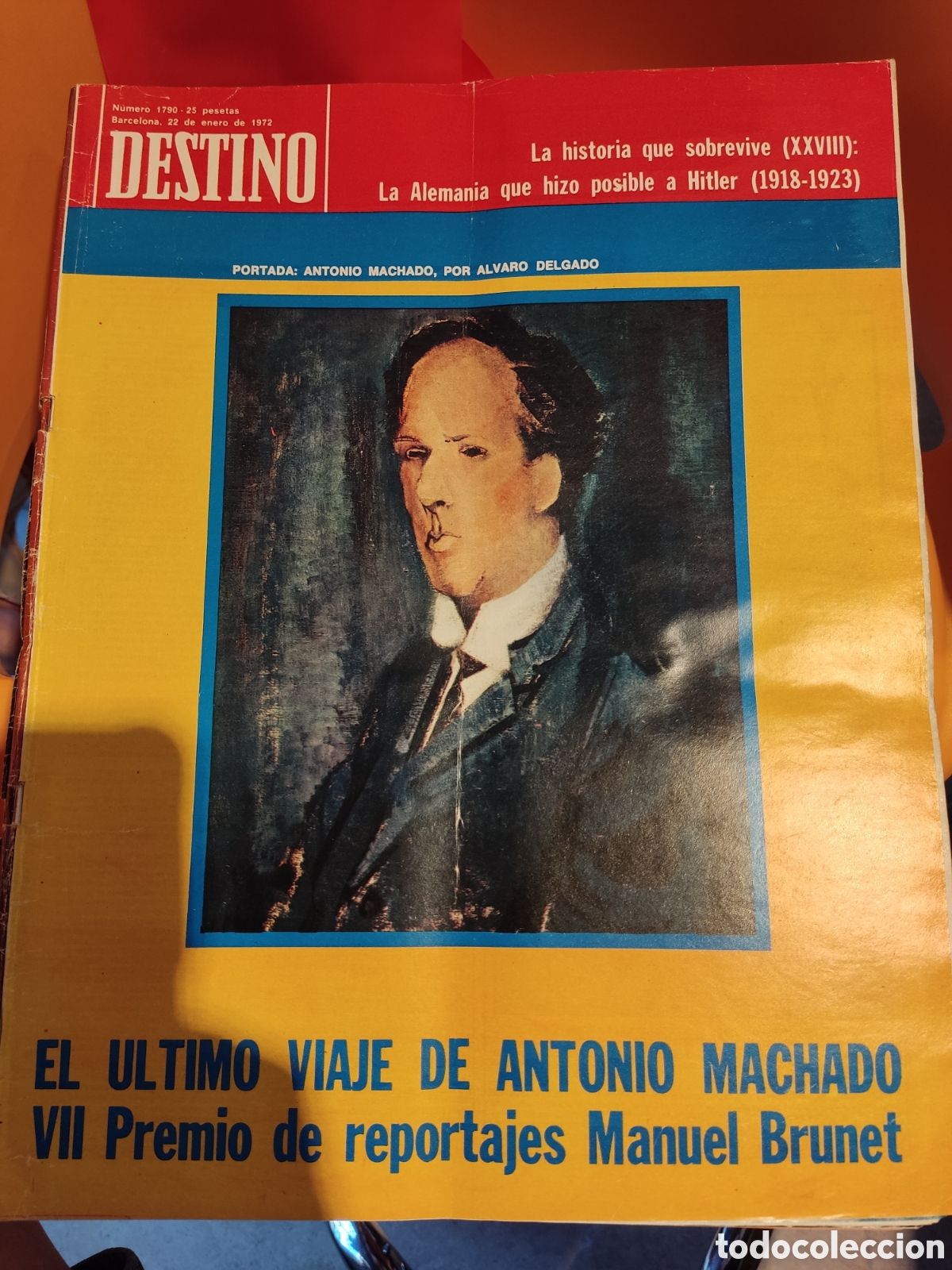 Coleccionismo de Revista Destino: Revista DESTINO (1972) nros 1787 a 1839 (falta 1823)