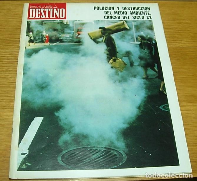 Coleccionismo de revista Destino: Revista DESTINO n&ordm; 1807 MEDIO AMBIENTE LIAM O'FLAHERTY PERICO CHICOTE DODGE 3700 GT CINE CANNES 1972