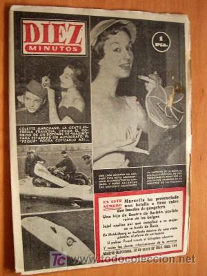 Coleccionismo de Revista Diez Minutos: DIEZ MINUTOS Nº 144 - 30 MAYO 1954 - Foto 1 - 17338598