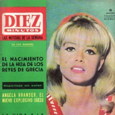 Coleccionismo de Revista Diez Minutos: DIEZ MINUTOS JULIO 1965 Nº 725-SOPHIE DAUMIER ACTRIZ FRANCESA,PORFIRIO RUBIROSA FAMOSO PLAY-BOY. Lote 24658132