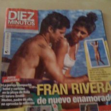 Coleccionismo de Revista Diez Minutos: REVISTA 'DIEZ MINUTOS', Nº 3023. 29 DE JULIO DE 2009. FRAN RIVERA EN PORTADA.