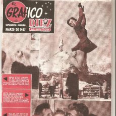 Coleccionismo de Revista Diez Minutos: REVISTA DIEZ MINUTOS - MARZO 1957. Lote 25705902