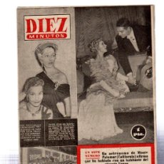 Coleccionismo de Revista Diez Minutos: REVISTA DIEZ MINUTOS, 1953, Nº 113, LAURENCE OLIVIER, CLAUSURAS, SALÓN DEL AUTOMÓVIL. Lote 31963887