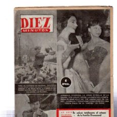 Coleccionismo de Revista Diez Minutos: REVISTA DIEZ MINUTOS, 1953, Nº 117, LUDMILLA, LESLIE CARON, CRIMEN DRUMMOND, NACE NIÑO BALA. Lote 31963911