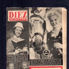 Coleccionismo de Revista Diez Minutos: REVISTA DIEZ MINUTOS. SEPTIEMBRE 1957. NUM. 315. .. Lote 32578457