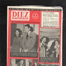 Coleccionismo de Revista Diez Minutos: REVISTA DIEZ MINUTOS. 1959. Nº 431. ESCANDALO MISS MUNDO, GLORIA VANDERBILT, ANN MILLER.... Lote 32932812