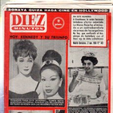 Coleccionismo de Revista Diez Minutos: REVISTA DIEZ MINUTOS. Nº 483. 1960. TRIUNFO KENNEDY, MISS ARGENTINA, LUCKY, TESTAMENTO ALI KHAN.... Lote 32941910