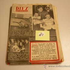 Coleccionismo de Revista Diez Minutos: DIEZ MINUTOS	1953	2,00 € . Lote 34793472