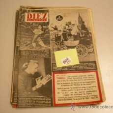 Coleccionismo de Revista Diez Minutos: DIEZ MINUTOS	1953	2,00 € . Lote 34793594