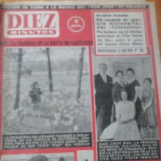 Coleccionismo de Revista Diez Minutos: DIEZ MINUTOS Nº 398 1959 - LADY DOCKER, EL TIBET, SUBMARINOS ATOMICOS, GUERRA FRIA, VER +