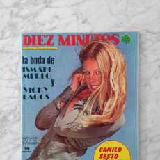 Coleccionismo de Revista Diez Minutos: DIEZ MINUTOS - 1973 MARISOL, UN DOS TRES, SARA MONTIEL, KARINA, MABEL ESCAÑO, CAMILO SESTO, L FLORES. Lote 121338099