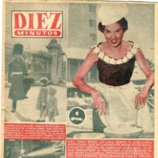 Coleccionismo de Revista Diez Minutos: DIEZ MINUTOS - GRACE KELLY ULTIMO IDILIO CINEMATOGRAFICO CONTRAPORTADA - Nº 204 - 29 DE MAYO 1955. Lote 134943706