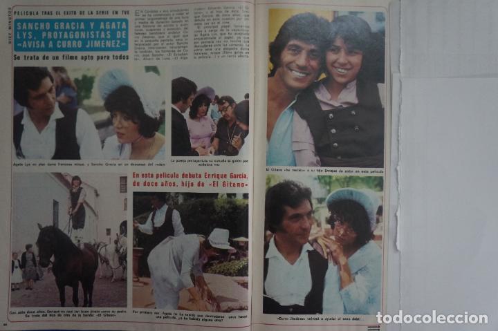 Collection Magazine Diez Minutos: RECORTE REPORTAJE CLIPPING DE SANCHO GRACIA Y AGATA LYS REVISTA DIEZ MINUTOS N&ordm; 1401 P&Aacute;G 44 Y 45