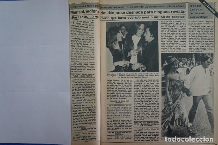 Collection Magazine Diez Minutos: RECORTE REPORTAJE CLIPPING DE MARISOL CARLOS GOYANES REVISTA DIEZ MINUTOS N&ordm; 1308 P&Aacute;G 22-23