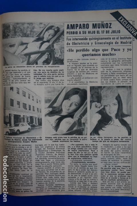 Collection Magazine Diez Minutos: RECORTE REPORTAJE CLIPPING DE AMPARO MU&Ntilde;OZ MISS UNIVERSO REVISTA DIEZ MINUTOS N&ordm; 1308 P&Aacute;G 89