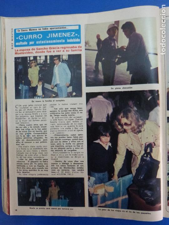 Collection Magazine Diez Minutos: RECORTE REPORTAJE CLIPPING DE SANCHO GRACIA CURRO JIMENEZ REVISTA DIEZ MINUTOS N&ordm; 1409 P&Aacute;G 58