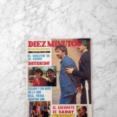 Coleccionismo de Revista Diez Minutos: DIEZ MINUTOS - 1981 - JOAQUIN AROZAMENA, RAPHAEL, MARISA ABAD, J.M. SERRAT, HUBERTUS, LOLA FLORES. Lote 173787329