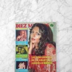 Coleccionismo de Revista Diez Minutos: DIEZ MINUTOS - 1976 - JESSICA LANGE, SARA MONTIEL, DANIELA GIORDANO, SANDOKAN, JORGE RIVERO