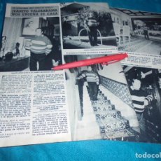 Coleccionismo de Revista Diez Minutos: RECORTE : JUANITO VALDERRAMA ENSEÑA SU CASA . DIEZ MINUTOS, JUNIO 1987 (#)
