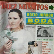 Coleccionismo de Revista Diez Minutos: DIEZ MINUTOS Nº 1288 DE 1976- ROCIO JURADO- UN, DOS, TRES- DURCAL- BRIGITTE BARDOT- NADIUSKA-