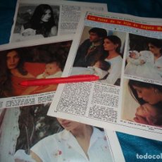Coleccionismo de Revista Diez Minutos: RECORTE : FOTOS DE LA HIJA DE ANGELA MOLINA. DIEZ MINUTOS, NVMBRE 1980(#)