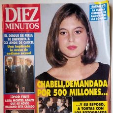 Collezionismo di Rivista Diez Minutos: REVISTA DIEZ MINUTOS, Nº 2219. MARZO DE 1994