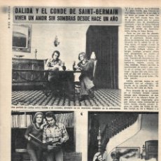 Coleccionismo de Revista Diez Minutos: DALIDA: REPORTAJE GRÁFICO. AÑOS 70