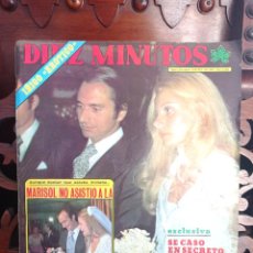 Coleccionismo de Revista Diez Minutos: REVISTA DIEZ MINUTOS Nº 1258, OCTUBRE 1975. MARISOL, CRISTINA SURIANI. POSTER DE MICHAEL LANDON. Lote 363024120