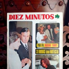 Coleccionismo de Revista Diez Minutos: REVISTA DIEZ MINUTOS Nº 1237, MAYO 1975. CRISTINA ONASSIS. POSTER DE LEONARD NIMOY. Lote 363024300
