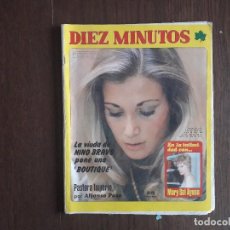 Coleccionismo de Revista Diez Minutos: REVISTA DIEZ MINUTOS, Nº 1.177 DE 16-03-1974, LA VIUDA DE NINO BRAVO PONE UNA BOUTIQUE.. Lote 363612320