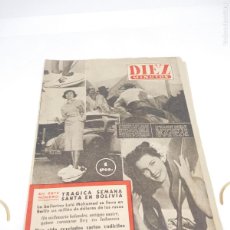 Coleccionismo de Revista Diez Minutos: M69 REVISTA DIEZ MINUTOS 20 DE ABRIL 1952 Nº 34 1 PTA