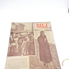Coleccionismo de Revista Diez Minutos: M69 REVISTA DIEZ MINUTOS 8 DE OCTUBRE 1951 Nº 6 1 PTA