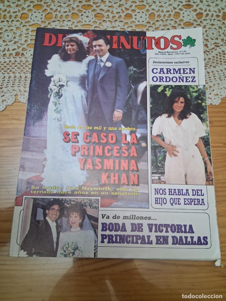 Coleccionismo de Revista Diez Minutos: diez minutos 1767 Carmen Ordo&ntilde;ez Richard Chamberlain Virginia Mataix yasmina Khan Bertin Osborne