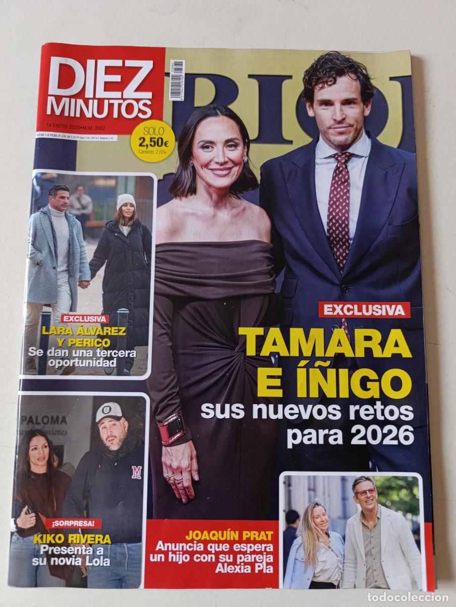 Coleccionismo de Revista Diez Minutos: Revista DIEZ MINUTOS n&ordm; 3882 Tamara Falc&oacute; Miss Espa&ntilde;a Aitana Rosal&iacute;a Kiko Rivera Dua Lipa LODVG