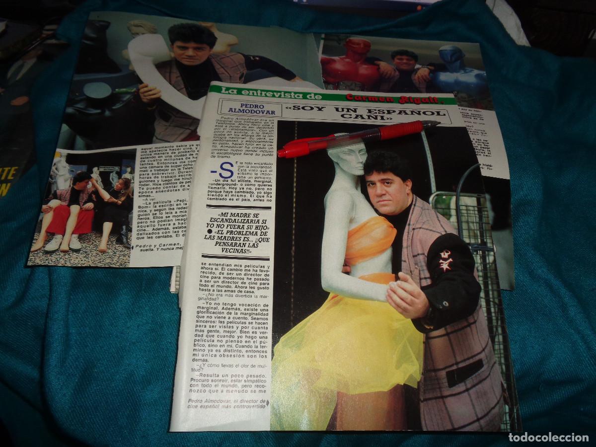 Collection Magazine Diez Minutos: RECORTE : ENTREVISTA A PEDRO ALMODOVAR. DIEZ MINUTOS, ABRIL 1988