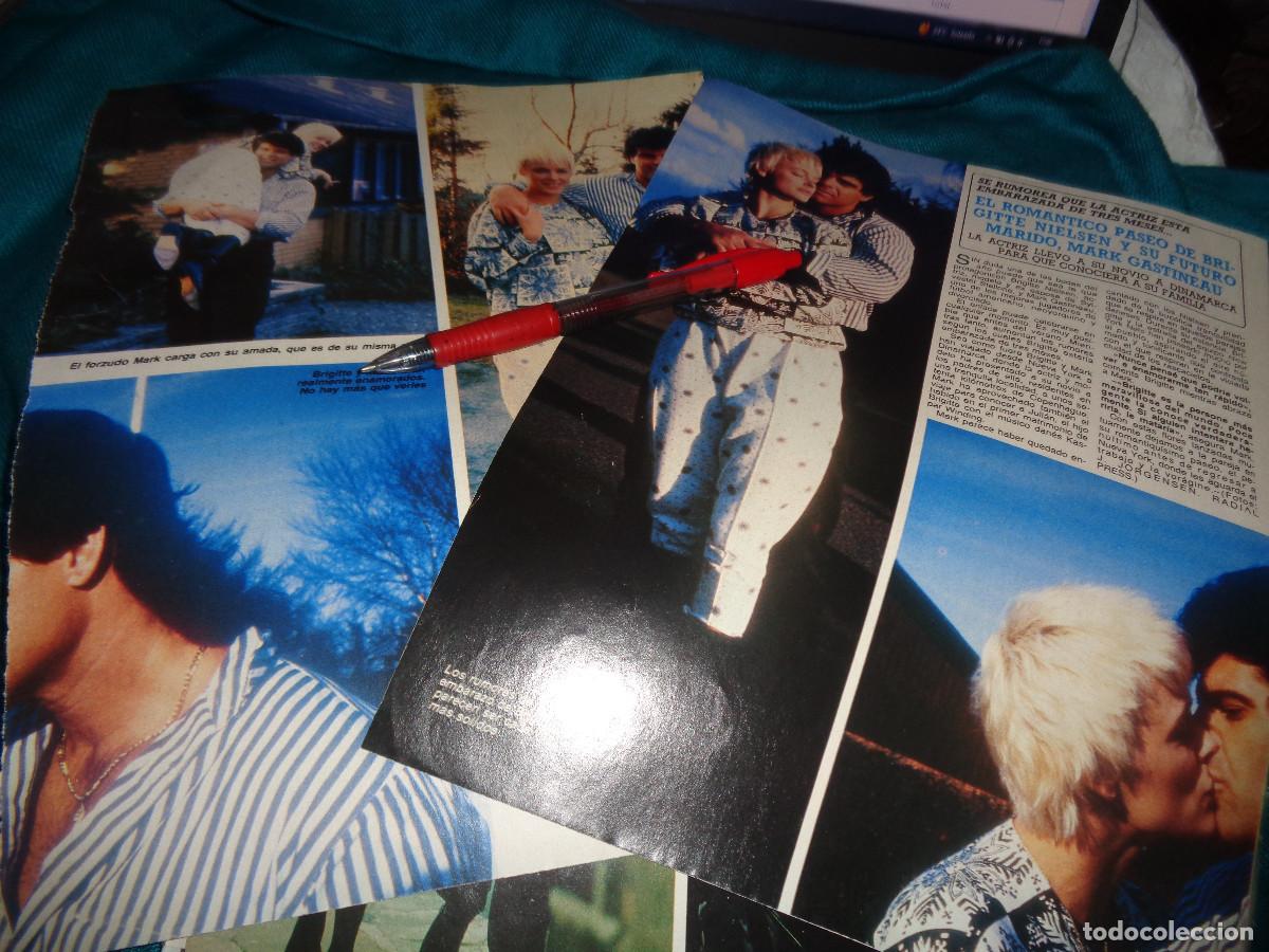 Collection Magazine Diez Minutos: RECORTE : BRIGITTE NIELSEN Y SU NOVIO. DIEZ MINUTOS, ABRIL 1988