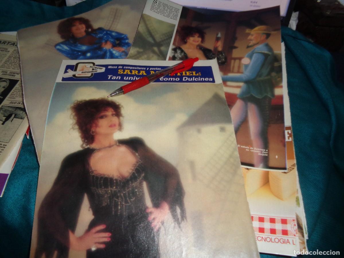 Collection Magazine Diez Minutos: RECORTE : SARA MONTIEL, TAN UNIVERSAL COMO DULCINEA. DIEZ MINUTOS, MAYO 1988