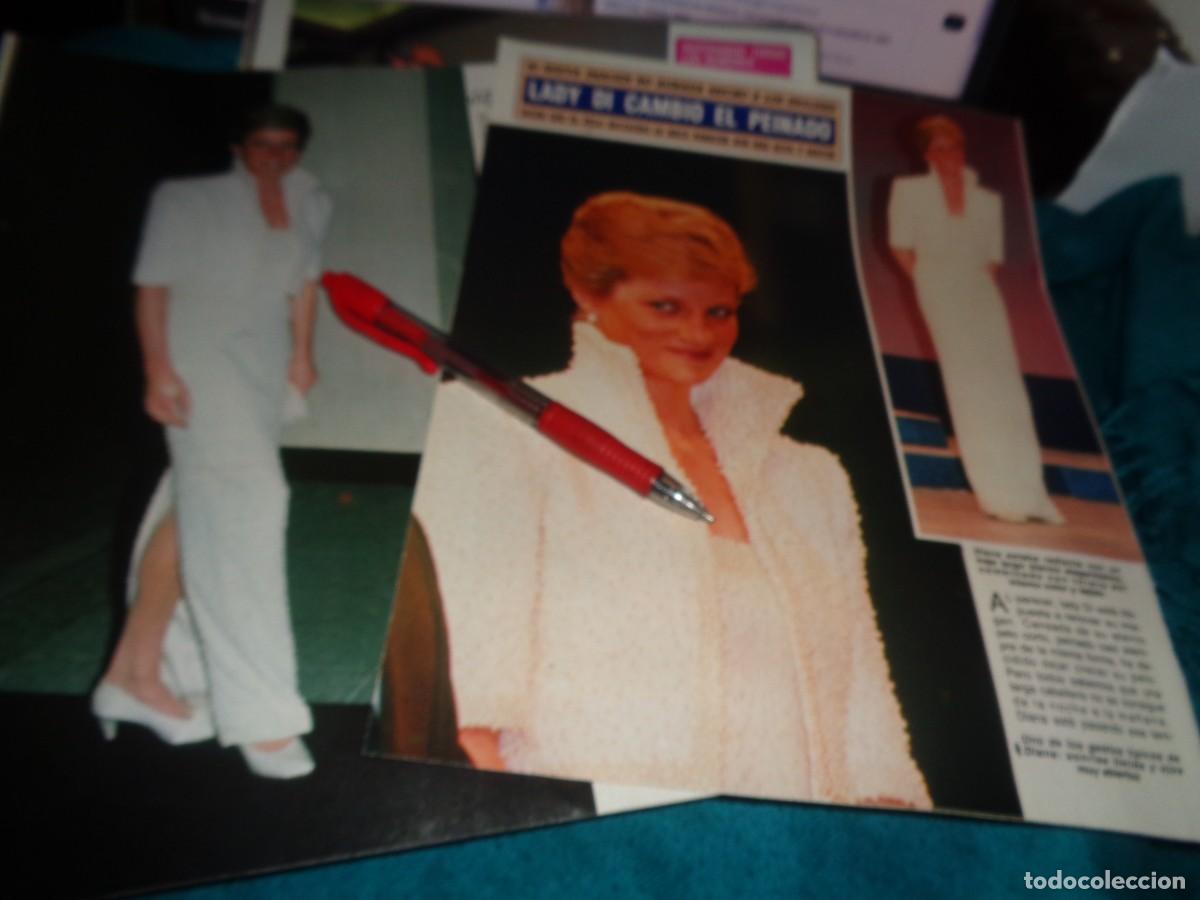 Coleccionismo de Revista Diez Minutos: RECORTE : LADY DI, CAMBIO DE PEINADO. DIEZ MINUTOS, NOVBRE 1989