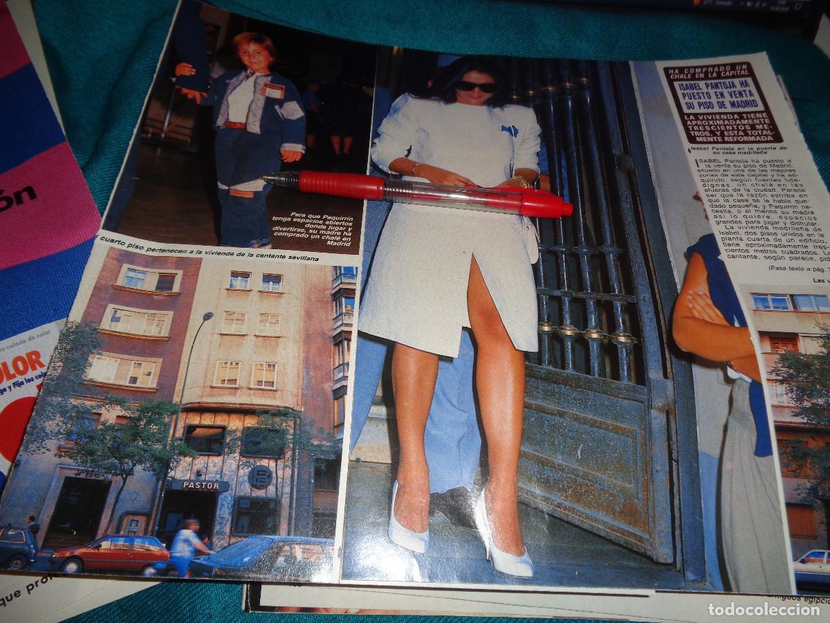 Coleccionismo de Revista Diez Minutos: RECORTE : ISABEL PANTOJA PONE EN VENTA SU PISO EN MADRID. DIEZ MINUTOS, NOVBRE 1989