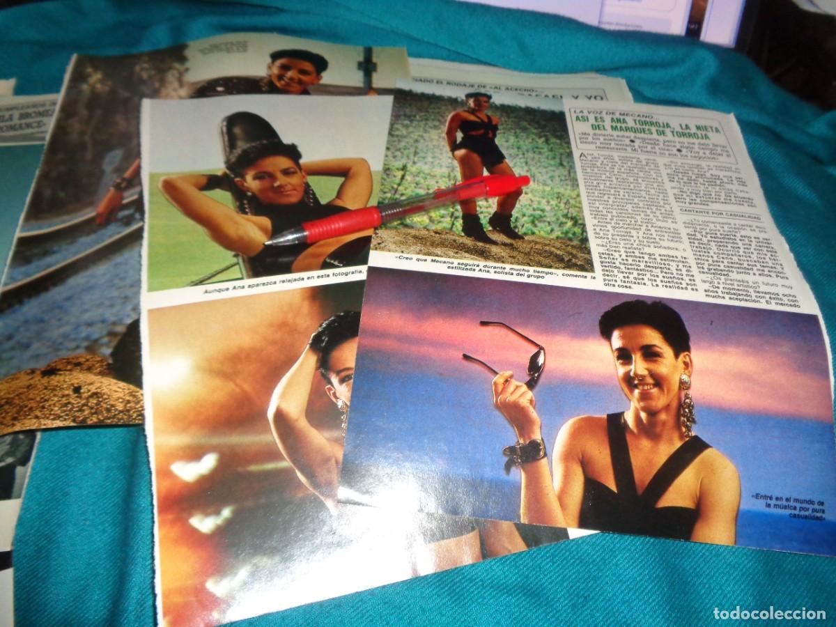 Coleccionismo de Revista Diez Minutos: RECORTE : ASI ES, ANA TORROJA, NIETA DEL MARQUES DE TORROJA. DIEZ MINUTOS, JUNIO 1987