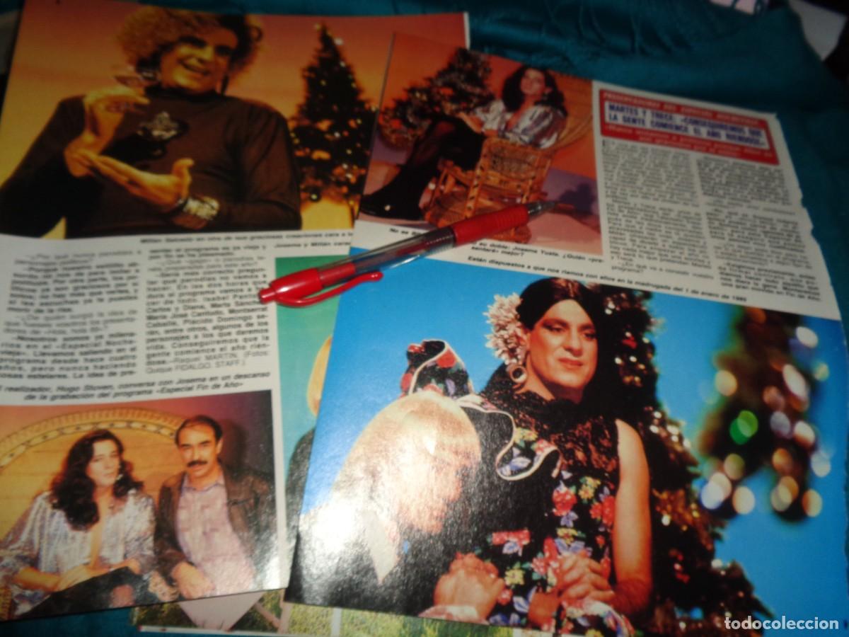 Coleccionismo de Revista Diez Minutos: RECORTE : MARTES Y TRECE, PRESENTADORES ESPECIAL NOCHEVIEJA. DIEZ MINUTOS, DICBRE 1988