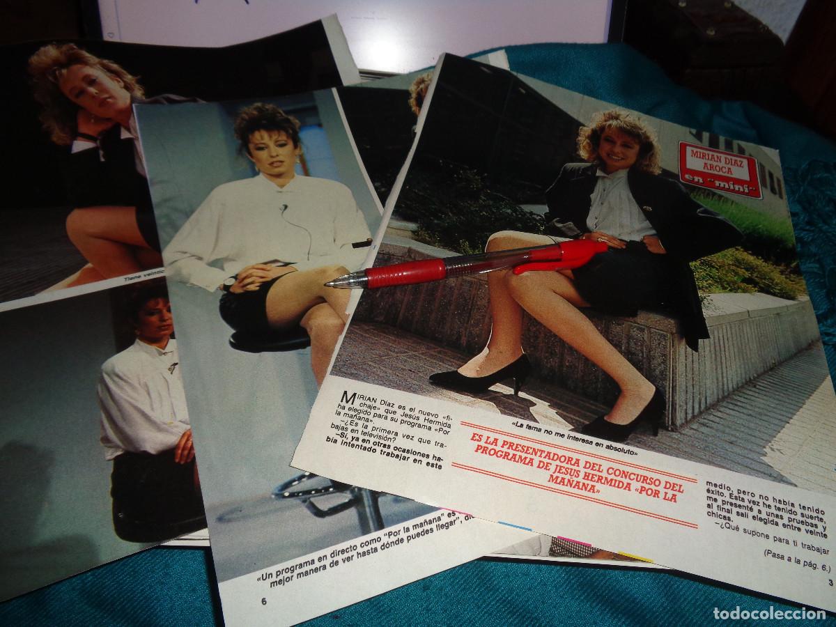 Sammeln von Zeitschriften Diez Minutos: RECORTE : ENTREVISTA A MIRIAN DIAZ AROCA. DIEZ MINUTOS, JULIO 1987