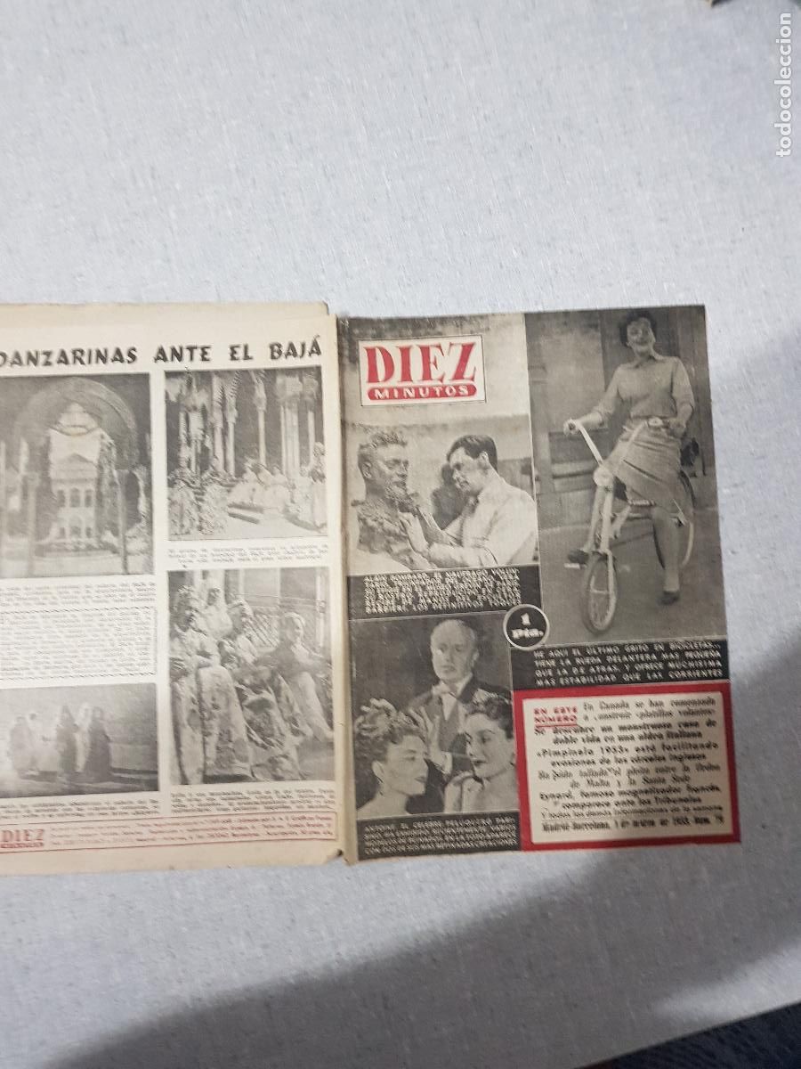 Coleccionismo de revista Diez Minutos: DIEZ MINUTOS -MARZO DE 1953-NUM.79