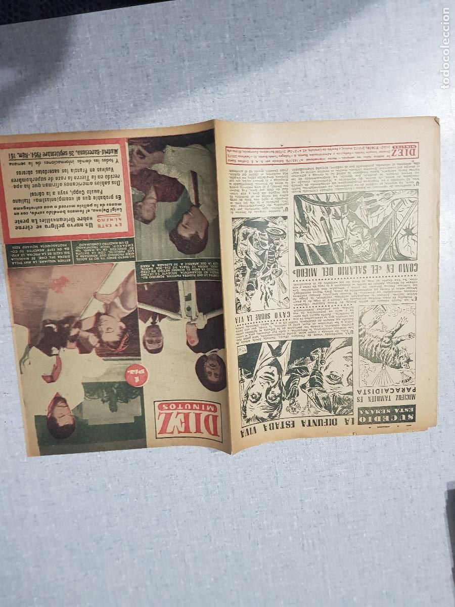 Colecionismo da Revista Diez Minutos: DIEZ MINUTOS -SEPTIEMBRE DE 1954-NUM.151