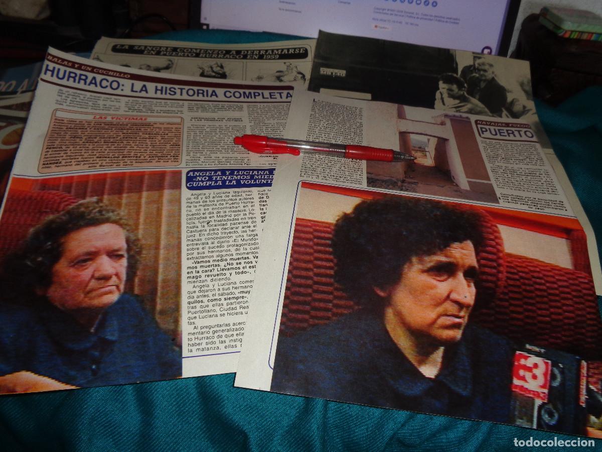 Coleccionismo de revista Diez Minutos: RECORTE : EL CRIMEN DE PUERTO HURRACO : LA HISTORIA COMPLETA. DIEZ MINUTOS, STMBRE 1990