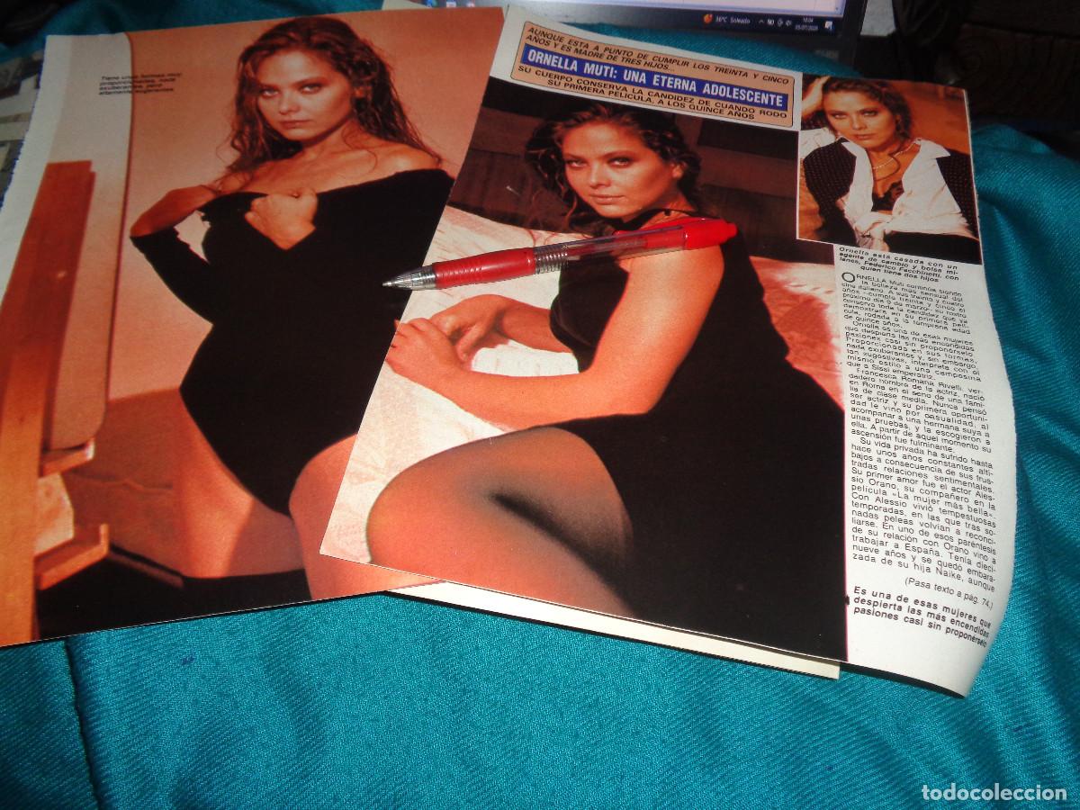 Sammeln von Zeitschriften Diez Minutos: RECORTE : ORNELLA MUTI, LA ETERNA ADOLESCENTE. DIEZ MINUTOS, FBR 1990