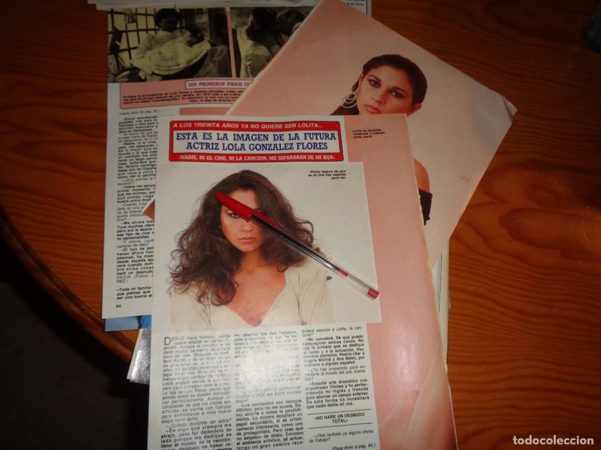 Collezionismo di Rivista Diez Minutos: RECORTE : LOLITA, FUTURA ACTRIZ. DIEZ MINUTOS, ABRIL 1989