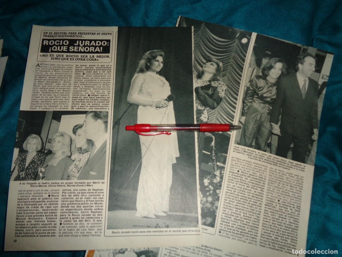 Collectionnisme de Magazine Diez Minutos: RECORTE : ROCIO JURADO, &iexcl; QUE SE&Ntilde;ORA &iexcl;. DIEZ MINUTOS, JUNIO 1990