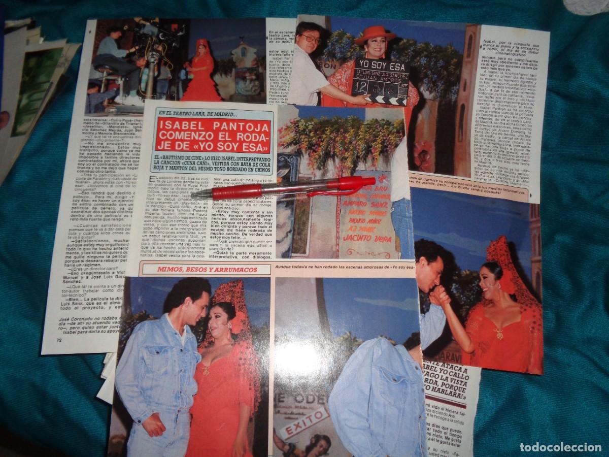 Collezionismo di Rivista Diez Minutos: RECORTE : ISABEL PANTOJA, COMIENZA RODAJE DE &rdquo; YO SOY ESA&rdquo;. DIEZ MINUTOS, JUNIO 1990